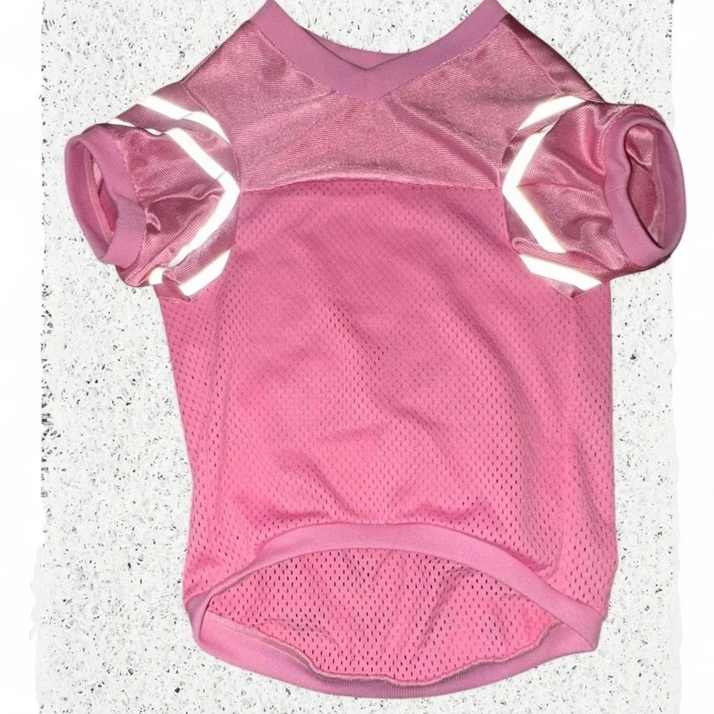 Medium Dog Pink Ohio State Buckeyes football jersey #NCAA #football